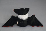 Black Vampire Bat - Handmade minky plush
