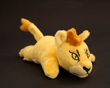 Lion Yellow Diamond - Minky beanie plush