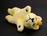 Lion Yellow Diamond - Minky beanie plush