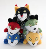 Green Robot Lion - Minky beanie plush