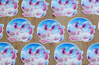 Sylveon / Fairy Fox - Vinyl Sticker