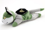 Green Robot Lion - Minky beanie plush