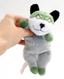 Green Robot Lion - Minky beanie plush