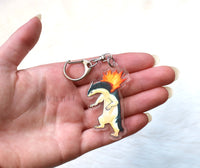 Pokemon: Typhlosion -  Acrylic Charm - 2 inch double sided keychain