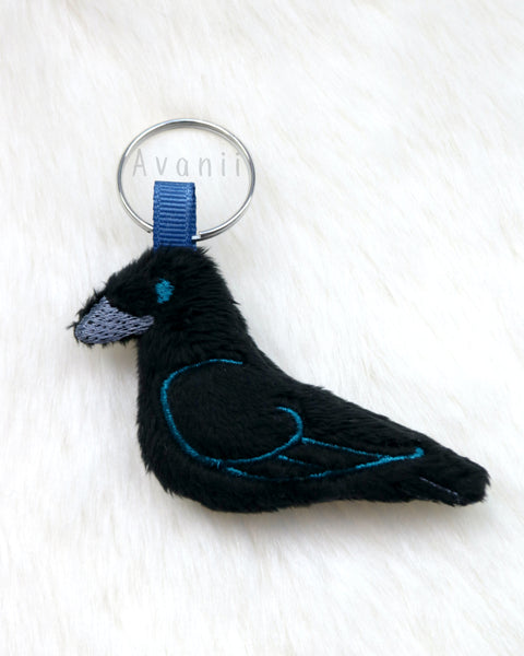 Raven or Crow - Soft Charm / Keychain Plush