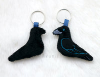 Raven or Crow - Soft Charm / Keychain Plush