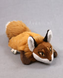 Light Red Fox - handmade plush animal