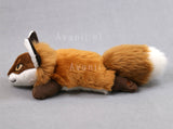 Light Red Fox - handmade plush animal