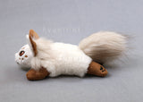 Freckled Cinnamon Fox - handmade plush animal