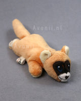 Siberian Weasel - small floppy - handmade plush animal