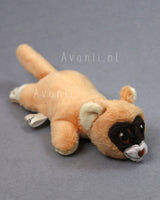 Japanese Weasel - small floppy - handmade plush animal