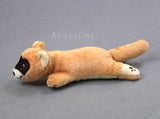 Japanese Weasel - small floppy - handmade plush animal