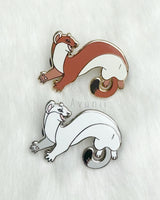 Ermine / Weasel - Hard Enamel Pin