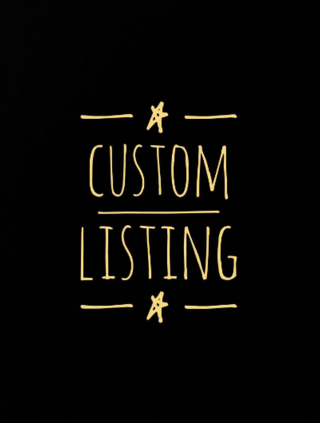 Custom listing for Adryelle