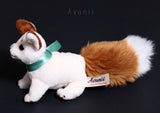 Mini Puppy Fox - handmade plush animal - minky miniature