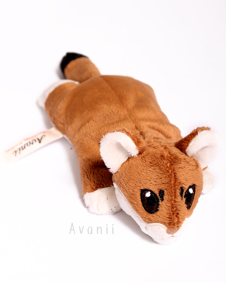 Stoat / Short-Tailed Weasel Plushie – Avanii Creations