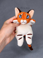 Frumpkin the Bengal Cat (prototype) - Critical Role Inspired Minky Plush