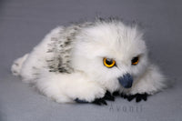 Snowy Owlbear - Dungeons and Dragons Inspired Faux Fur Plush