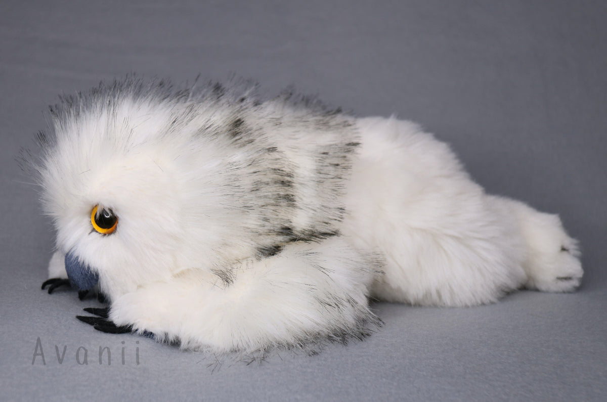 Snowy Owlbear - Dungeons and Dragons Inspired Faux Fur Plush – Avanii ...