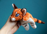 Frumpkin the Bengal Cat (prototype) - Critical Role Inspired Minky Plush