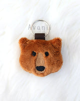 Brown Bear - Soft Charm / Keychain Plush