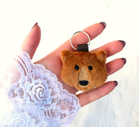 Brown Bear - Soft Charm / Keychain Plush