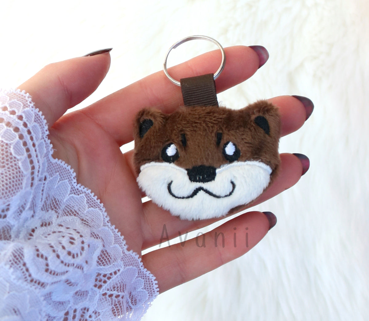 Otter / Weasel - Soft Charm / Keychain Plush – Avanii Creations