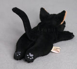 Black Cat - Minky plush animal