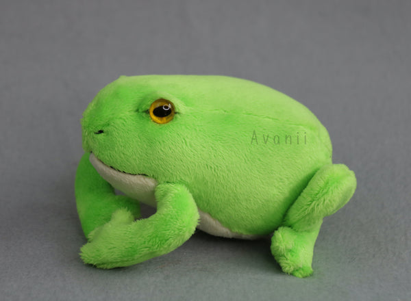 Big Green Toad / Frog Plushie – Avanii Creations