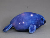 Galaxy Seal - handmade plush animal - minky miniature