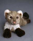 Beech Marten - Large handmade plush animal - realistic faux fur