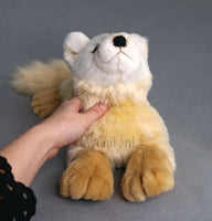 Japanese Marten - Large handmade plush animal - realistic faux fur