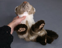 Beech Marten - Large handmade plush animal - realistic faux fur