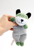 Green Robot Lion - Minky beanie plush