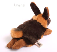 Brown and Tan Rabbit / Bunny - small floppy - handmade plush animal