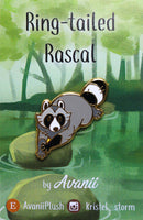 Ring-Tailed Rascal: Raccoon - Hard Enamel Pin