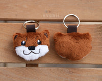 Otter / Weasel - Soft Charm / Keychain Plush