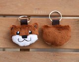 Otter / Weasel - Soft Charm / Keychain Plush