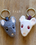 Rat / Mouse - Soft Charm / Keychain Plush