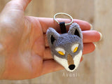 Wolf - Soft Charm / Keychain Plush